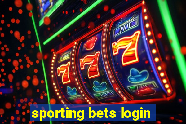 sporting bets login